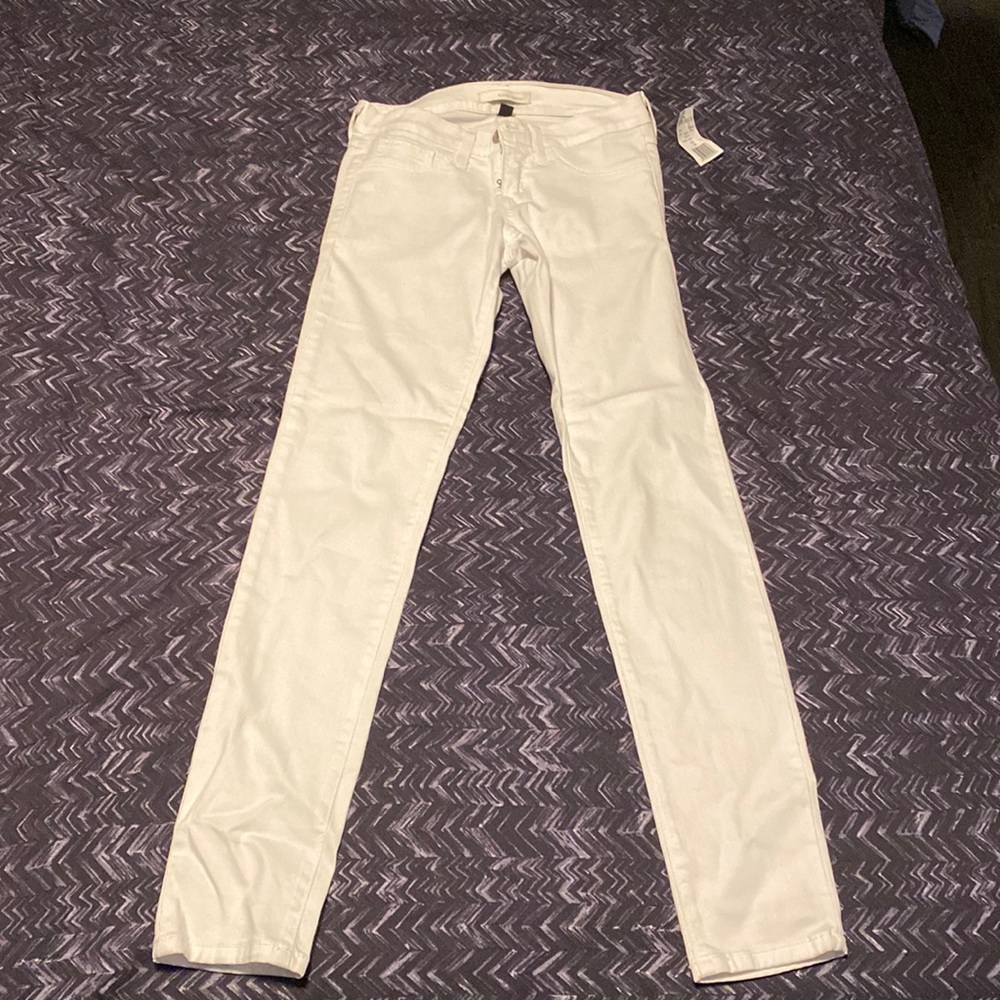 NWT- Flying Monkey Womens Jeans- White- Size 25